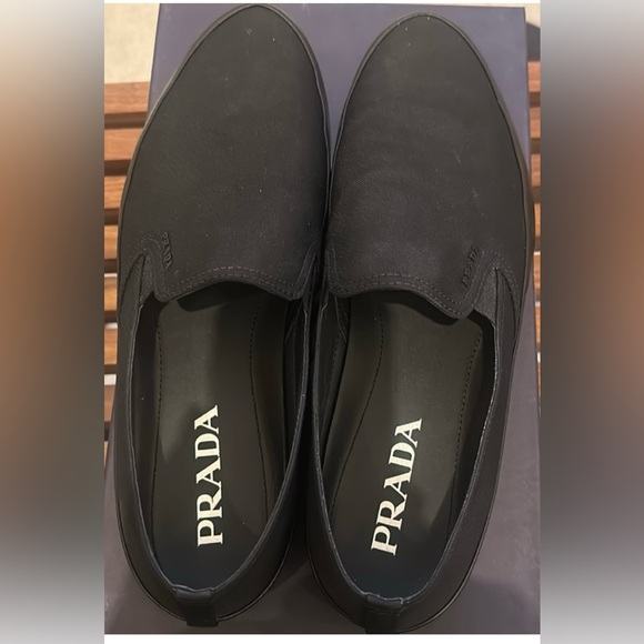 Prada men's slip on shoes - Picture 1 of 13
